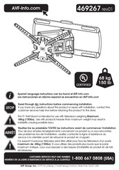 AVF Group 469267 Manuel D'instructions