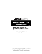 Aquaglide Multisport 270 Mode D'emploi