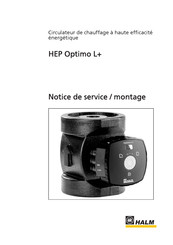 Halm HEP Optimo L+ Notice De Service / Montage