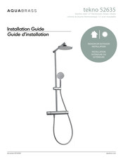 aquabrass tekno 52635 Guide D'installation