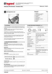Legrand 0 489 53 Mode D'emploi
