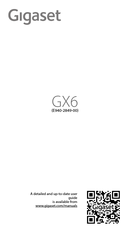 Gigaset GX6 Mode D'emploi