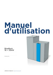 Stroomop BlueBurn 32kW Manuel D'utilisation