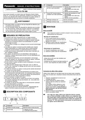 Panasonic FX-100 Serie Manuel D'instructions