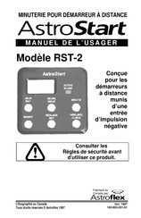 AstroStart RST-2 Manuel De L'usager