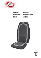 Homedics BMSC-3000H-EU Manuel D'instructions