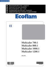 Ecoflam Multicalor 800.1 Mode D'emploi