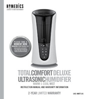 HoMedics TotalComfort Deluxe UHE-WMTF185 Manuel D'utilisation