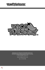 NOSTALGIA PRODUCTS TACO TUESDAY TTRC6RD Instructions Et Recettes