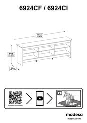madesa 6924CF Mode D'emploi