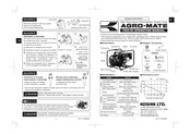 Koshin Agro-Mate PGH-50 Mode D'emploi