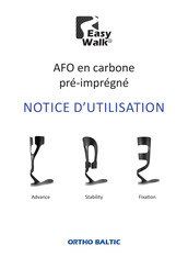 Ortho Baltic Easy Walk Serie Notice D'utilisation