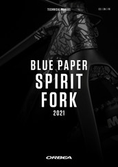 Orbea BLUE PAPER SPIRIT FORK 2021 Manuel Technique
