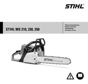 Stihl MS 230 Notice D'emploi