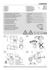 Sauter AVM 105 Instructions De Montage