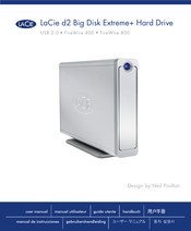 LaCie d2 Big Disk Extreme+ Manuel Utilisateur