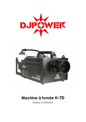 djpower H-7D Notice D'utilisation