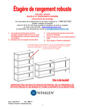 Whalen 991070 Instructions De Montage