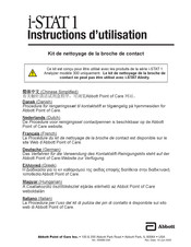 Abbott i-STAT 1 Instructions D'utilisation