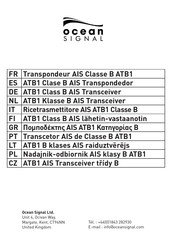 Ocean Signal AIS ATB1 Classe B Guide Rapide