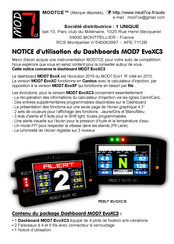 MOD7CE EvoXC3 Notice D'utilisation