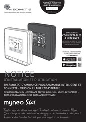 Neomitis Myneo Stat Notice D'installation Et D'utilisation