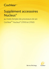 Cochlear Nucleus CP920 Mode D'emploi