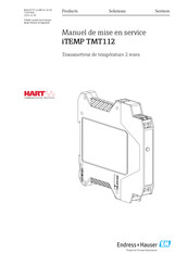 Endress+Hauser HART iTEMP TMT112 Manuel De Mise En Service