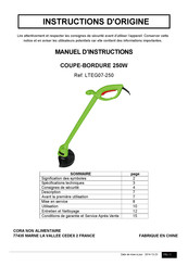 B&Q LTEG07-250 Manuel D'instructions