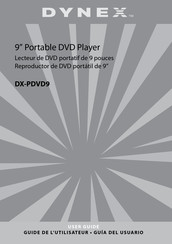 Dynex DX-PDVD9 Guide De L'utilisateur