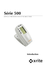 X-Rite 500 Série Manuel D'instructions