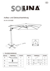 Soluna 6101929 Notice De Montage Et D'utilisation