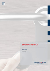 Simons Voss Technologies SmartHandle AX Manuel