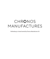Chronos Manufactures RK008 Mode D'emploi