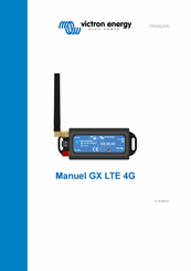 Victron energy GX LTE 4G Manuel