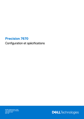 Dell P114F Configuration Et Spécifications