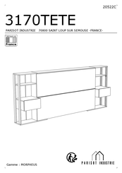 Parisot Industrie 3170TETE Instructions De Montage