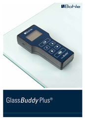 Bohle GlassBuddy Plus BO 5164755 Mode D'emploi