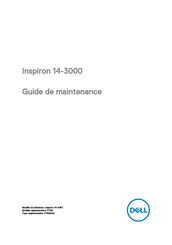 Dell Inspiron 14-3467 Guide De Maintenance