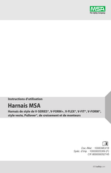 MSA V-FORM+ Instructions D'utilisation