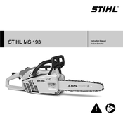 Stihl MS 193 Notice D'emploi