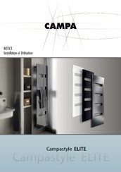 Campa ELITE Serie Notice D'utilisation Et D'installation