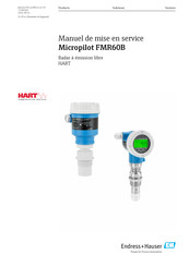 Endress+Hauser Micropilot FMR60B Manuel De Mise En Service