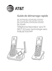 At&T DL72119 Guide De Démarrage Rapide