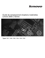 Lenovo 7387 Mode D'emploi