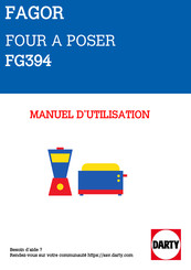 Fagor FG394 Manuel D'instructions