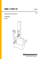 Jungheinrich EMC 110/B 10 Instructions De Service