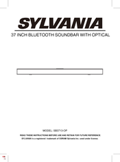 Sylvania SB3713-OP Mode D'emploi
