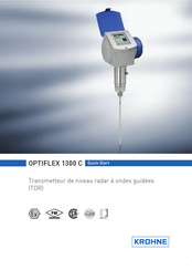 Krohne OPTIFLEX 1300 C Guide Rapide