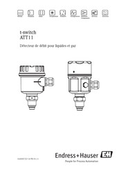 Endress+Hauser t-switch ATT11 Mode D'emploi